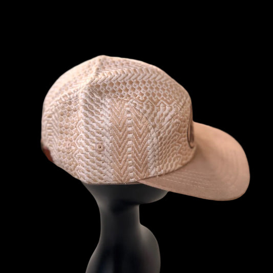 Beige Snake Long Brim