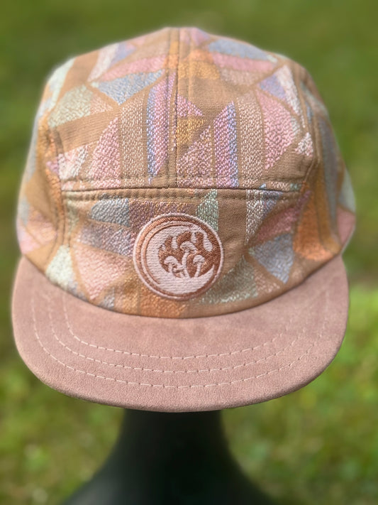 Pastel Mosaic Short Brim