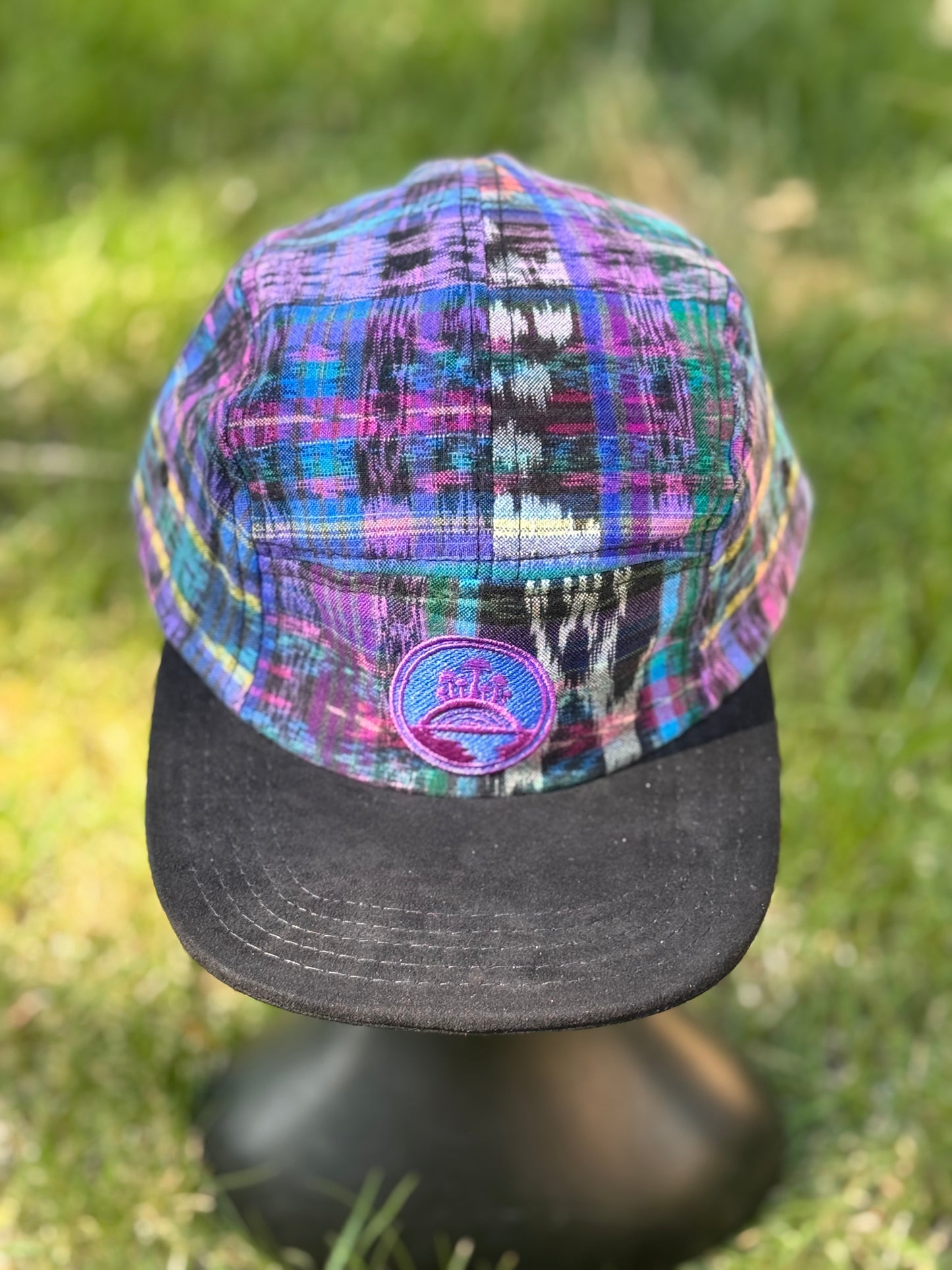Purple Cloud Long Brim