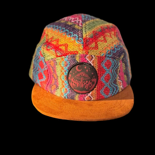Woven Rainbow Short Brim
