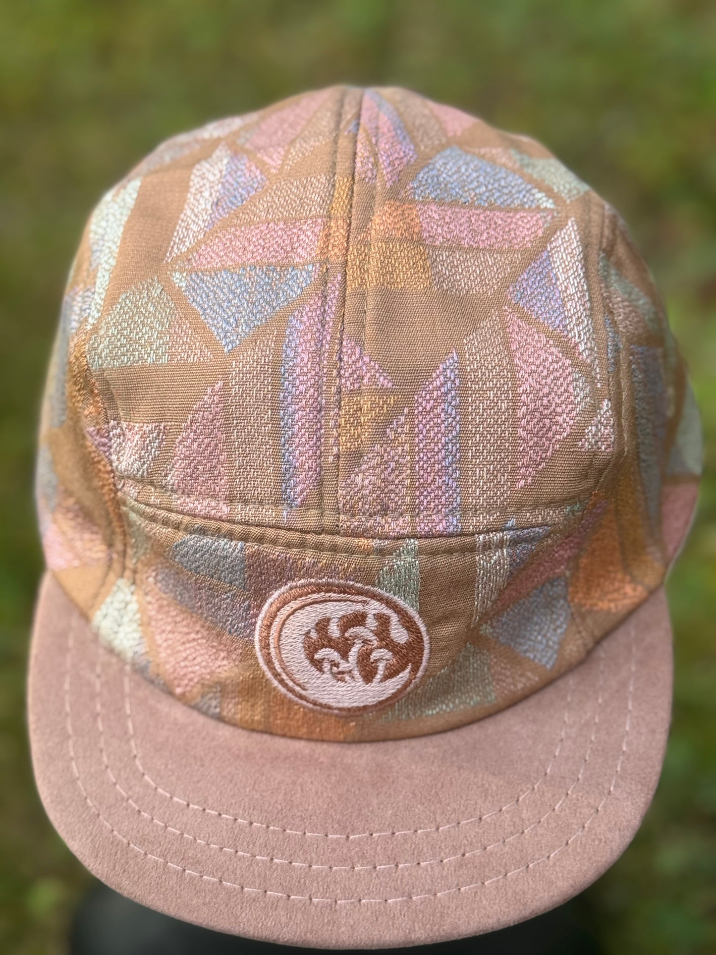 Pastel Mosaic Short Brim