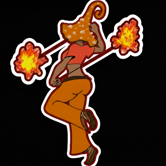 Sticker- Poi Princess